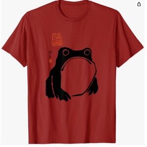 Red Matsumoto Hoji frog t-shirt